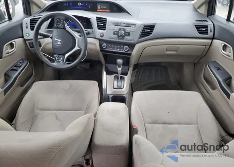 2012 Honda Civic Lx из США, поврежденный, VIN 2HGFB2F56CH520627